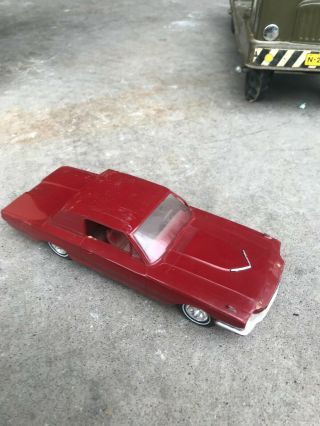Old 1966 Ford Thunderbird Promotional Model Car Red Dealer Toy Advertising