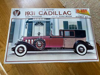 Vintage Johan Gc - 731 59 1931 Cadillac Fleetwood Kit 1/25 Mcm Nib