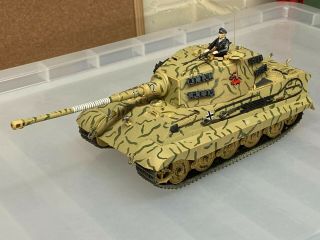 Ww2 German King Tiger Tank,  1/35,  Built & Finished For Display,  Konigstiger.