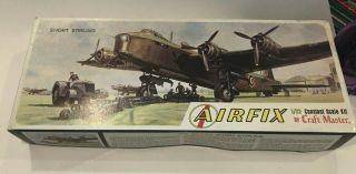 Airfix,  Short Stirling,  1:72,  Series 1602:200,  Unassembled In The Box