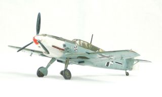 1/72 Airfix - Messerschmitt Bf 109 E - 4 - Very Good Built & Painted