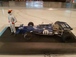 Jackie Stewart Tyrrell 003 Ford 1971 Monaco Gp 11 Standing Figure Figurine Rare