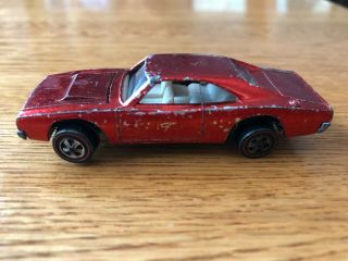 Hot Wheels 1968 Custom Dodge Charger,  Red