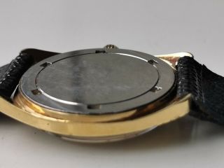 MENS VINTAGE CERTINA WATERKING 215 GOLD PLATED SWISS MADE WATCH SPARES 3