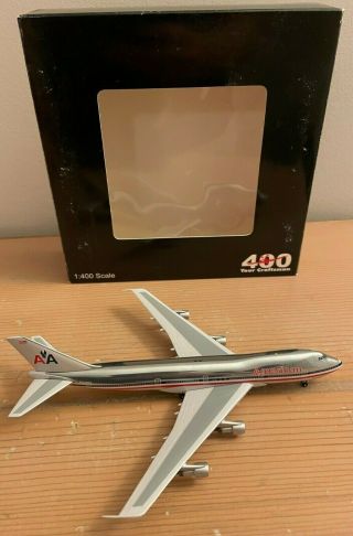 American Airlines Boeing 747 - 100 Big Bird 1:400 Scale Diecast Model Aircraft