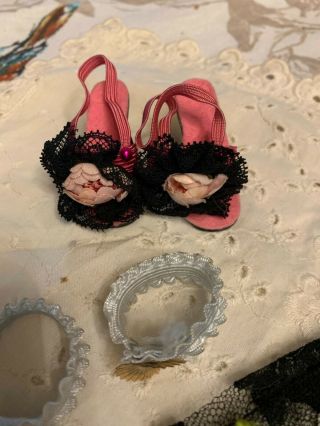 Vintage Cissy Doll Clothes: Tagged Lingerie Set with shoes 2