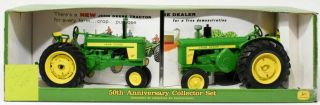 Ertl John Deere 720 And 820 50th Anniversary Farm Tractor Set 1/16 Mib