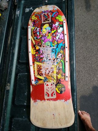 Jeff Grosso Toy Box Santa Cruz Skateboard Deck