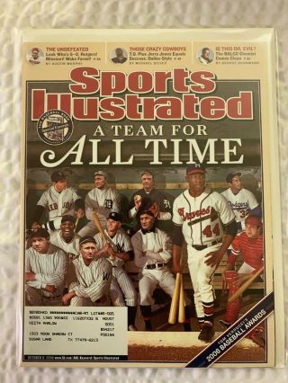 Sports Illustrated " A Team For All Time " 2006 Nm
