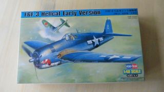Hobby Boss 1/48 Grumman F6f - 3 Hellcat Early Version Bonus Pe And Resin 80338