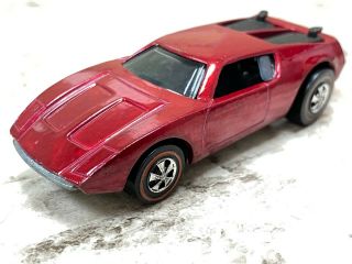 Hot Wheels Redline Amx 2 Dark Pink/red Spectraflame Adult Collectors Toy Car