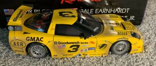 Action Performance Earnhardt 3 2001 C5 - R Corvette 1:18 Raced Service Plus GM 2