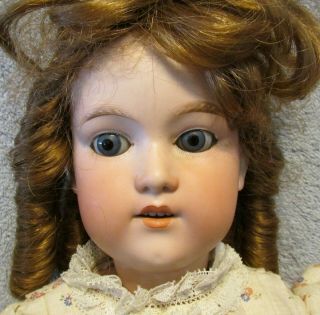 Antique German George Borgfeldt GB Bisque Head Doll Composition Ball Joint Body 2