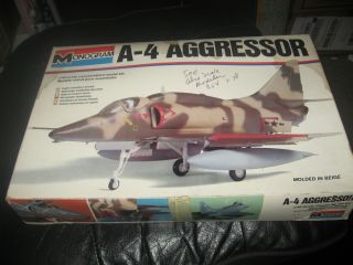 A - 4 Aggressor By Monogram In 1/48 Scale From 1979