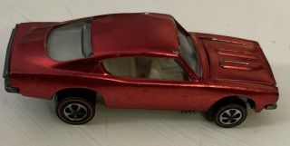 Vintage Hot Wheels Redline 1967 Custom Barracuda Red
