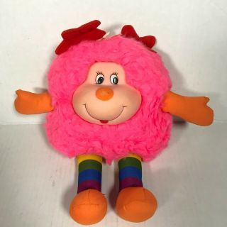 Vintage Mattel Hallmark 1983 Rainbow Brite Dee Lite Sprite Doll Plush Pink