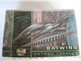 1/25 Scale Revell Batman Forever Batmobile Batwing Jet Plane Model Kit
