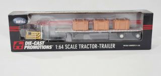 Dcp Kenworth W/ Trailer Load 32968 1/64 Scale Die Cast Promotions