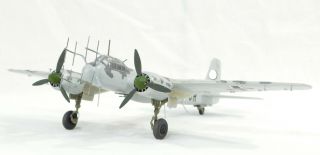 1/72 Hasegawa - Junkers Ju 88 G - 1 - Very Good Built & Painted