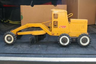 Buddy L Lil Beaver Road Grader Plow Truck Construction Canada Pressed Steel 2nd