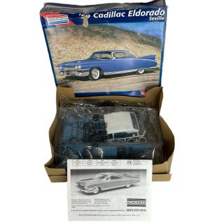 Monogram ‘59 Cadillac Eldorado Seville 1/25 Model Kit Contents