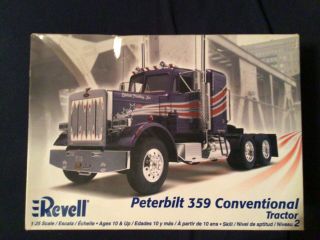 Revell Peterbilt 359 Conventional Tractor In 1/25 Scale