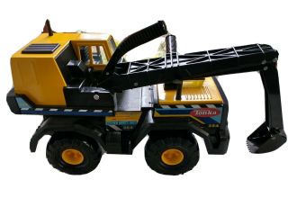 Tonka 354 Mighty Diesel Excavator Backhoe Construction Digger Xmb 975 Wheels