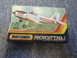 Maquette Vintage Matchbox - Provost.  T Mk.  1 Au 1/72