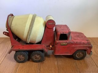 Vintage Tonka Cement Mixer Truck Pressed Steel Toy