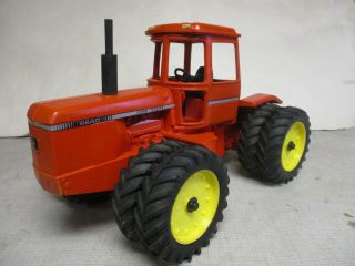Custom (1980) Highway Orange John Deere Model 8640 4wd Toy Tractor,  1/16 Scale