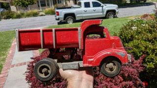 & Scarce Smith Miller Toy Dump Truck Functioning