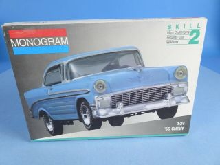 Monogram 1956 Chevy 1/24 Scale Model Car Kit