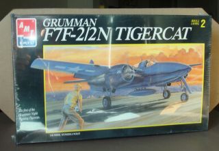 Grumman F7f - 2/2n Tigercat 1/48 Scale Aircraft Model Kit No.  8844 Factory