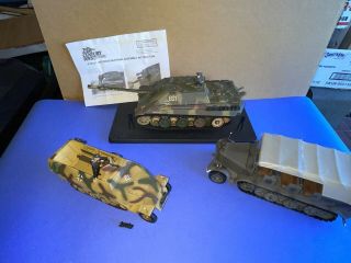 Ultimate Soldier 32x 21st Century Toys 1:32 German 8 Ton Troop Carrier & 2 More