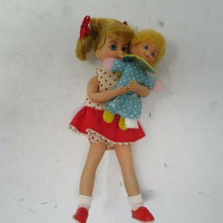 1967 Vintage Mattel Buffy & Mrs.  Beasley Doll From Tv Show Family Affair