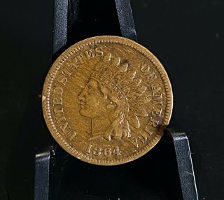 Indian Head One Cent 1c Coin - 1864