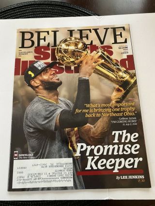 June 27 2016 Sports Illustrated Lebron James Cavaliers The Promise Keeper