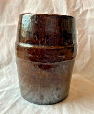 Vintage Redwing Minnesota Stoneware Wax Sealer Jar Marked 2