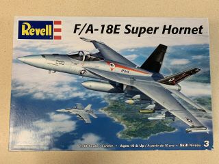 Revell Us Navy F/a - 18e Hornet Model Kit 1:48 Pn - 85 - 5519