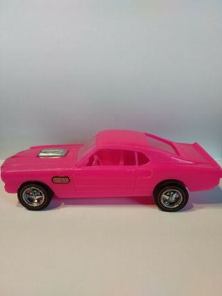 Vintage Processed Plastics " Ford Mustang Mach 1 " Made In Usa Loose.