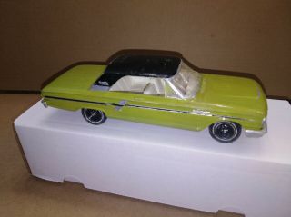 Vintage Amt 1964 Ford Fairlane 500 Built Model In 1/25th Scale.