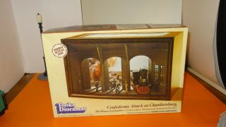 Vintage Tonka Dioramas Confederate Attack On Chambersburg - 1975