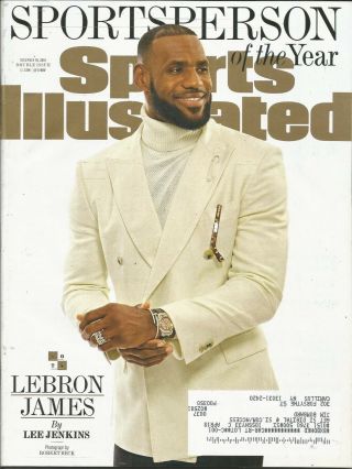 Cleveland Cavaliers 2016 Sports Illustrated Lebron James 3x Mvp 13x All Star