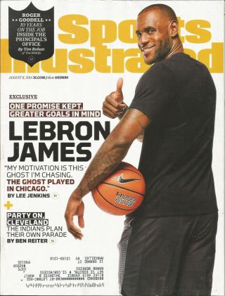 Cleveland Cavaliers 2016 Sports Illustrated Lebron James 3x Mvp 9x All Star King