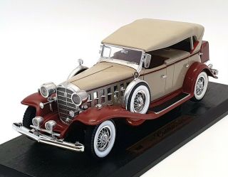 Anson 1/18 Scale 30383 - 1932 Cadillac Sport Phaeton - Beige/brown