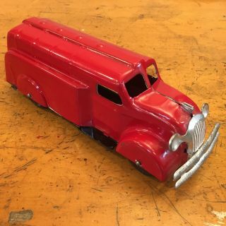 Wyandotte Toys Antique Pressed Steel Metal Fire Truck ? Car Bus Tanker 1930s
