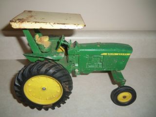 Ertl John Deere 3020 W/wf And Rops Canopy Tractor Vintage Farm Toy