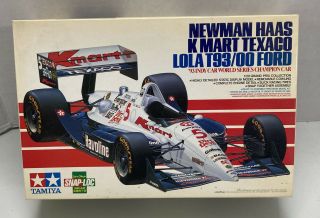 Vintage Tamiya Newman Haas K Mart Texaco Lola T93/00 Ford 1993 Kit 20040