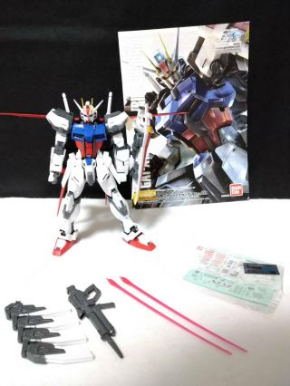 Gundam Mg 1/100 Ale Strike Gundam Ver.  Rm Bandai Gunpla Model Kit Assembled