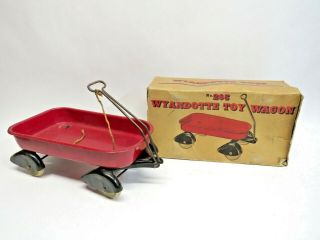Vintage 1930s Wyandotte Streamline Metal Toy Pressed Steel Wagon 265